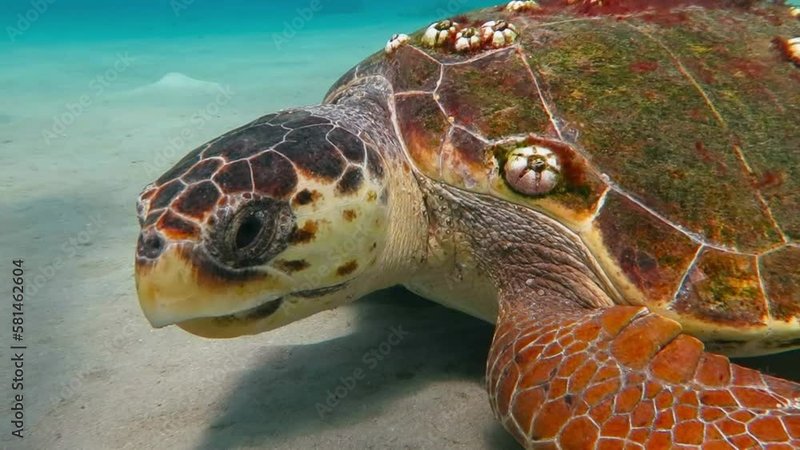 Adaptations That Help The Loggerhead Turtle Thrive Underwater