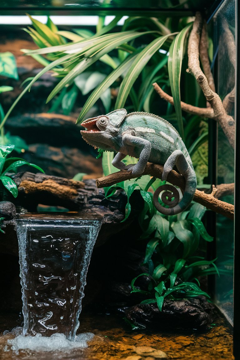 Best Enclosure Setup For A Veiled Chameleon