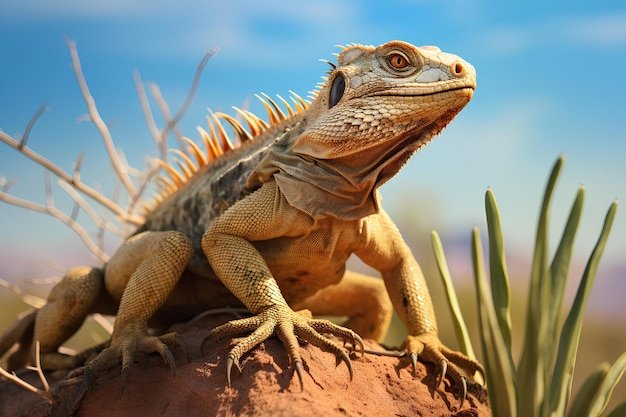 Best Habitat Setup For A Desert Iguana