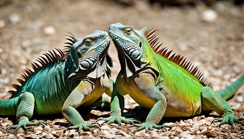 Breeding And Reproductive Behavior Of The Iguana