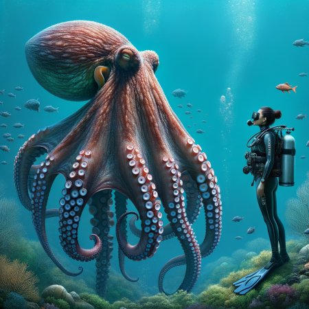 Can Humans Interact Safely With The Giant Pacific Octopus?