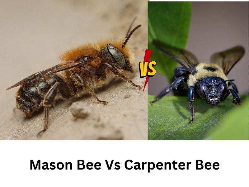 Comparing The Carpenter Bee Vs. Similar Insects