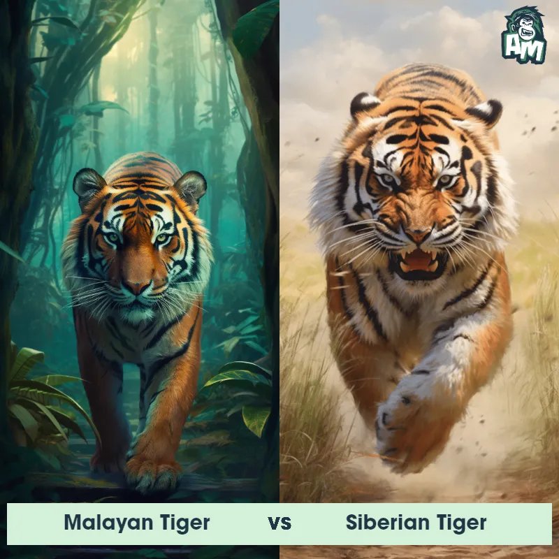Comparing The Malayan Tiger Vs. [Similar Species]