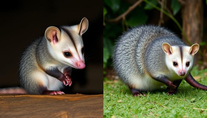 Comparing The Opossum Vs. [Similar Species]