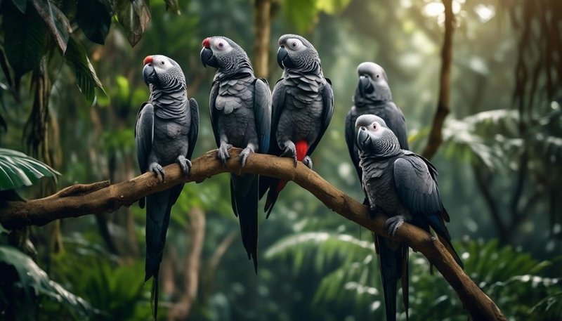 Conservation Efforts Aimed At Protecting The African Grey Parrot