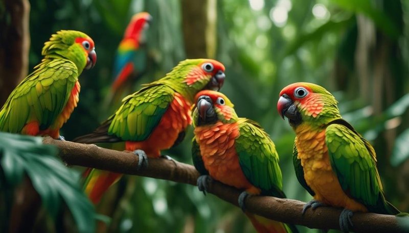 Conservation Efforts Aimed At Protecting The Conure