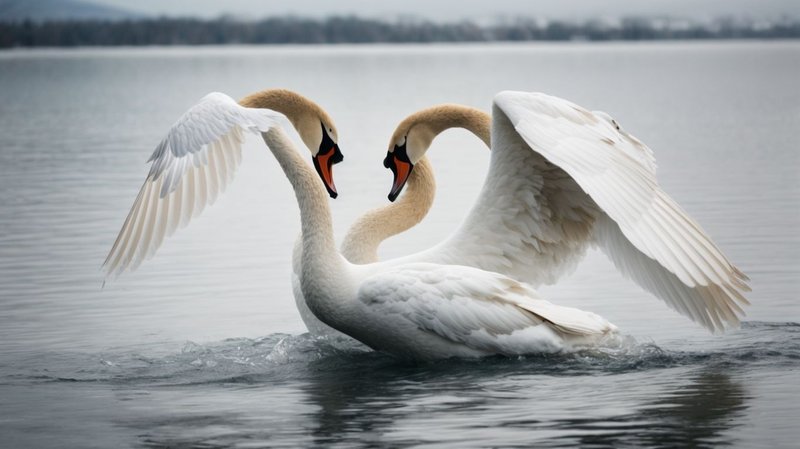 Courtship And Mating Rituals Of The Swan