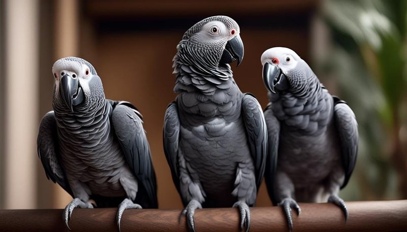 Differences Between The African Grey Parrot And Similar Bird Species