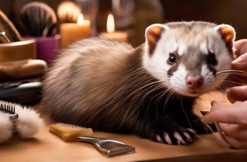 Grooming And Enrichment Tips For Cinnamon Ferrets