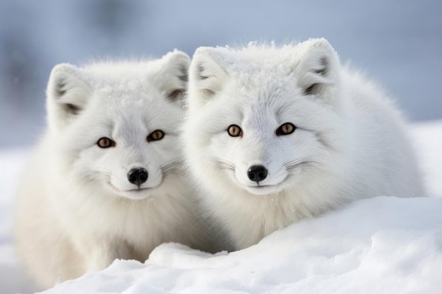 How Arctic Foxs Raise Their Young In The Wild
