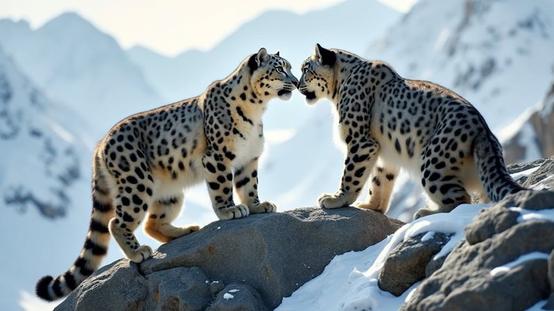 How Snow Leopards Raise Their Young In The Wild