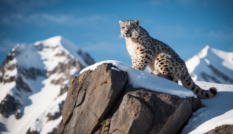 How Snow Leopards Survive In Harsh Environments
