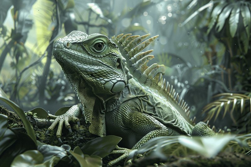How The Basilisk Lizard Survives In Harsh Environments