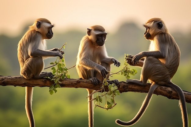 The Diet And Hunting Strategies Of The Monkey