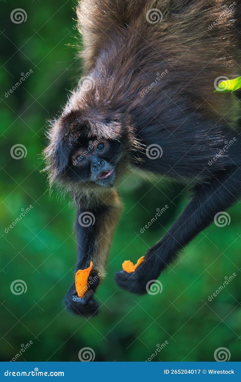 The Diet And Hunting Strategies Of The Spider Monkey
