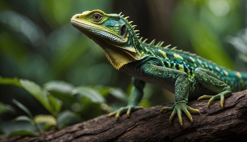 The Evolutionary History Of The Basilisk Lizard