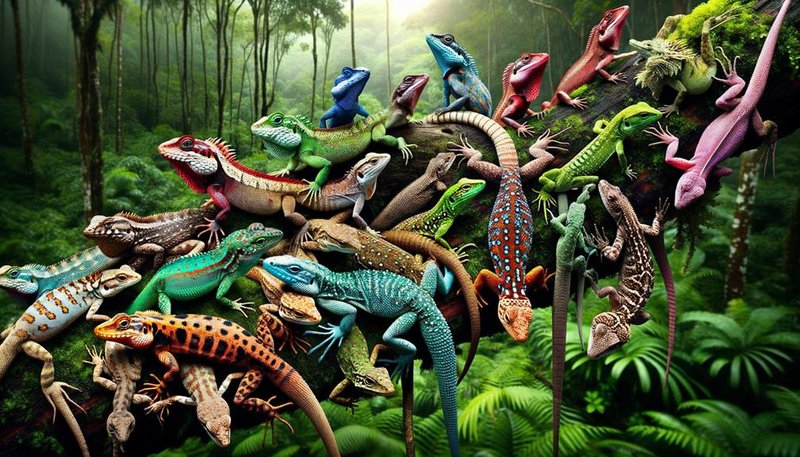 The Evolutionary History Of The Lizard