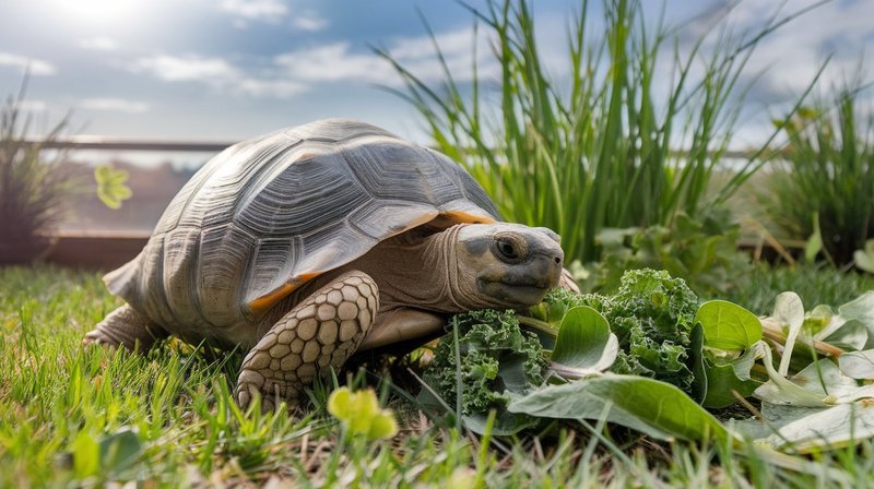 What The Russian Tortoise Eats And How It Hunts