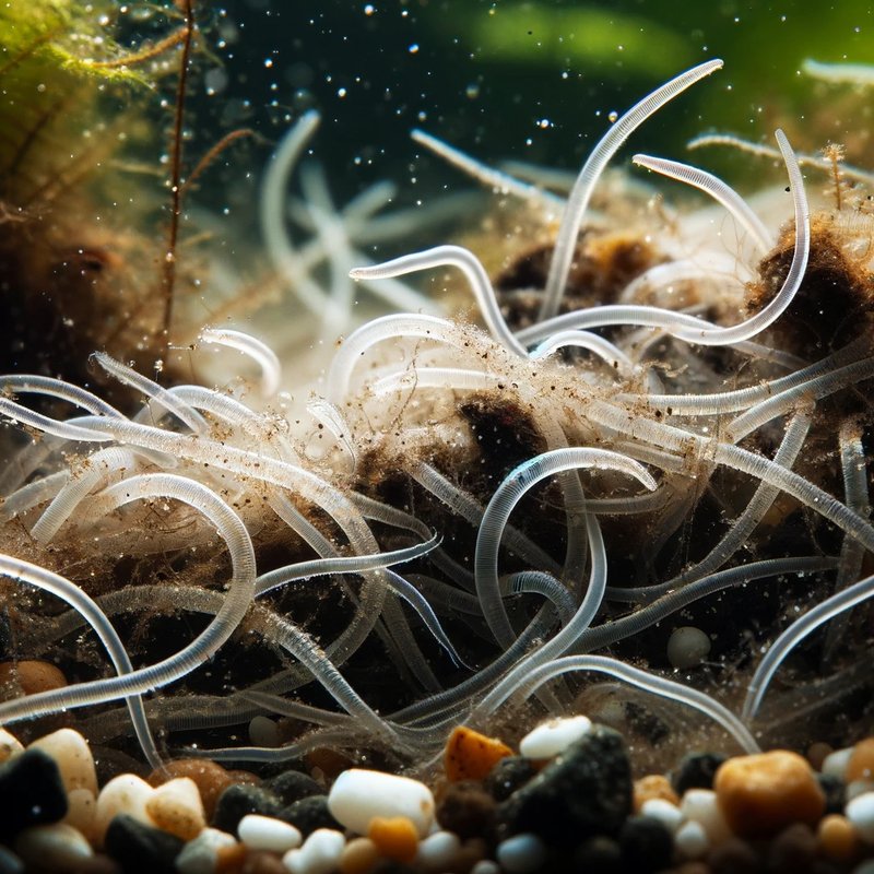 Aquarium Gear That Detects Hidden Worm Activity