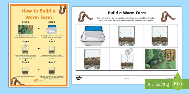 Building A Classroom Earthworm Farm