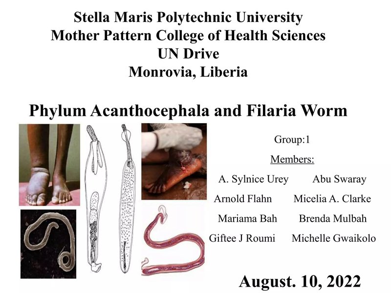 Comparing Acanthocephala To Similar Worm Species In The Same Habitat
