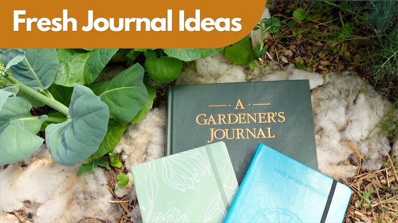 Creating Garden Journals For Tracking Inchworm Presence