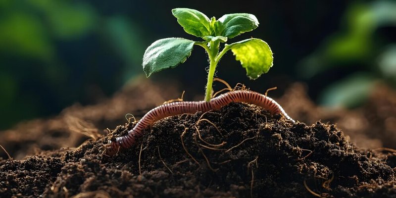 How Earthworms Affect Root Development In Plants