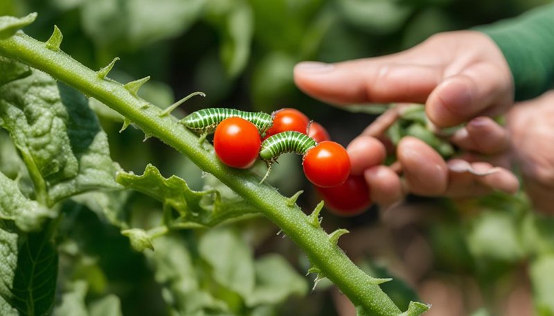 How To Handpick Hornworms Without Damaging Plants