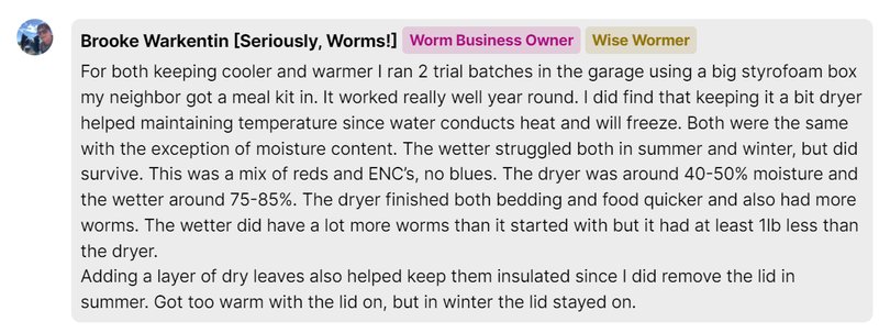 Using Worm Bin Worm For Environmental Monitoring Or Bioindication